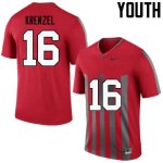 Youth Ohio State Buckeyes #16 Craig Krenzel Throwback Nike NCAA College Football Jersey Ventilation VGU2244WW